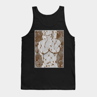 Feminine Floral - Cafe Tank Top